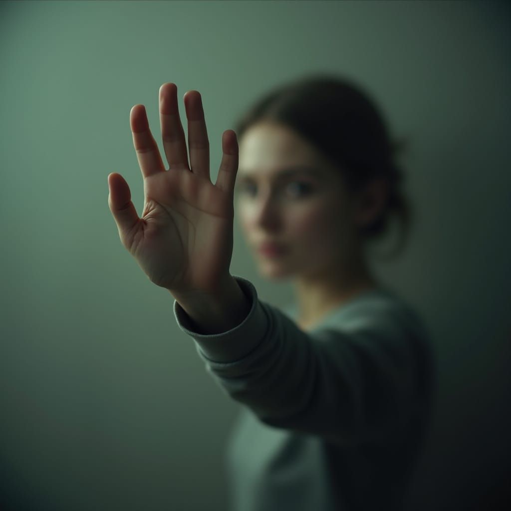 Ethereal Moment Captured in Cinematic Still Frame