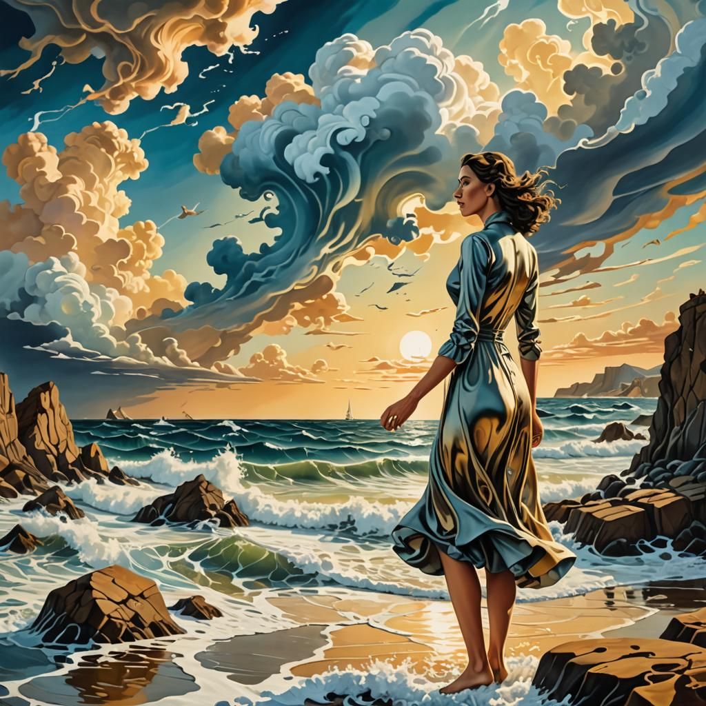 MC Escher, S Dali, woedy sis ca bosht deldo bes coma biszy 2 sashes delpopep do dot dayse