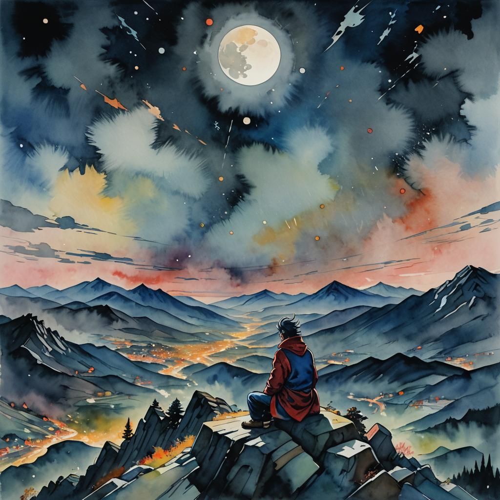 The lonely Madara Uchiha