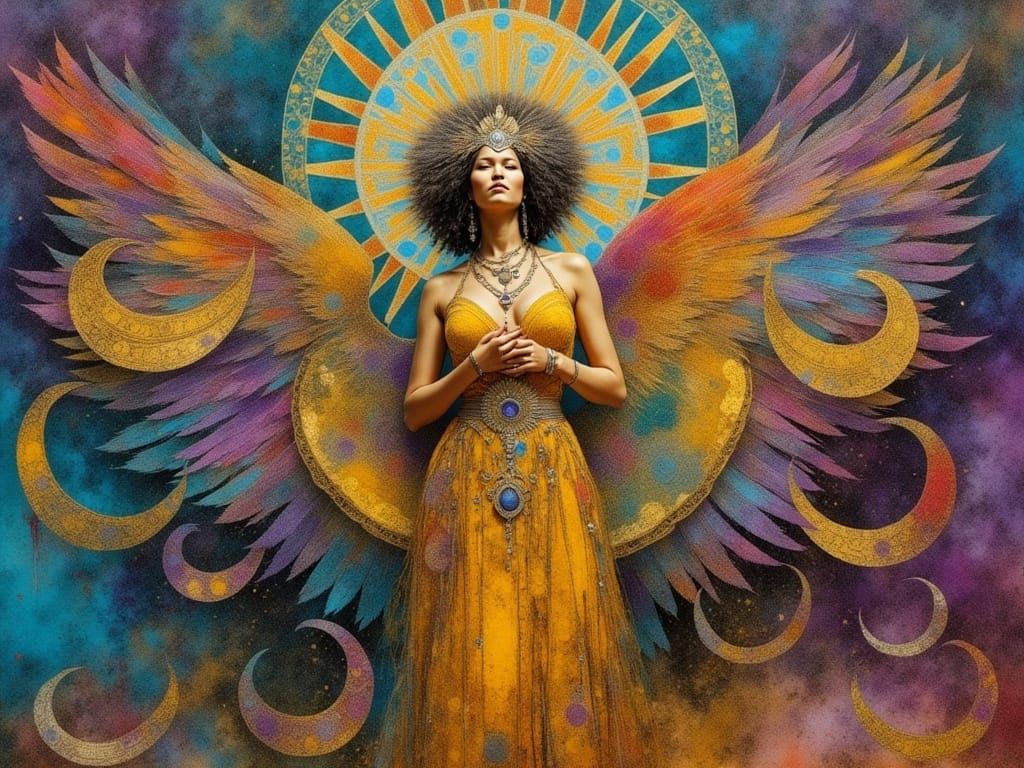 <lora:Eclectic:1.0> We are all artists painting our desires on the canvas of life and time