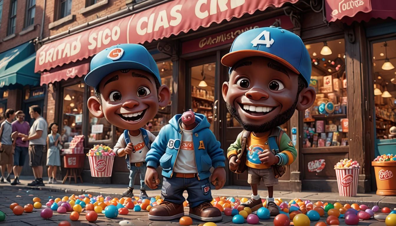 Dude, his head just popped off!