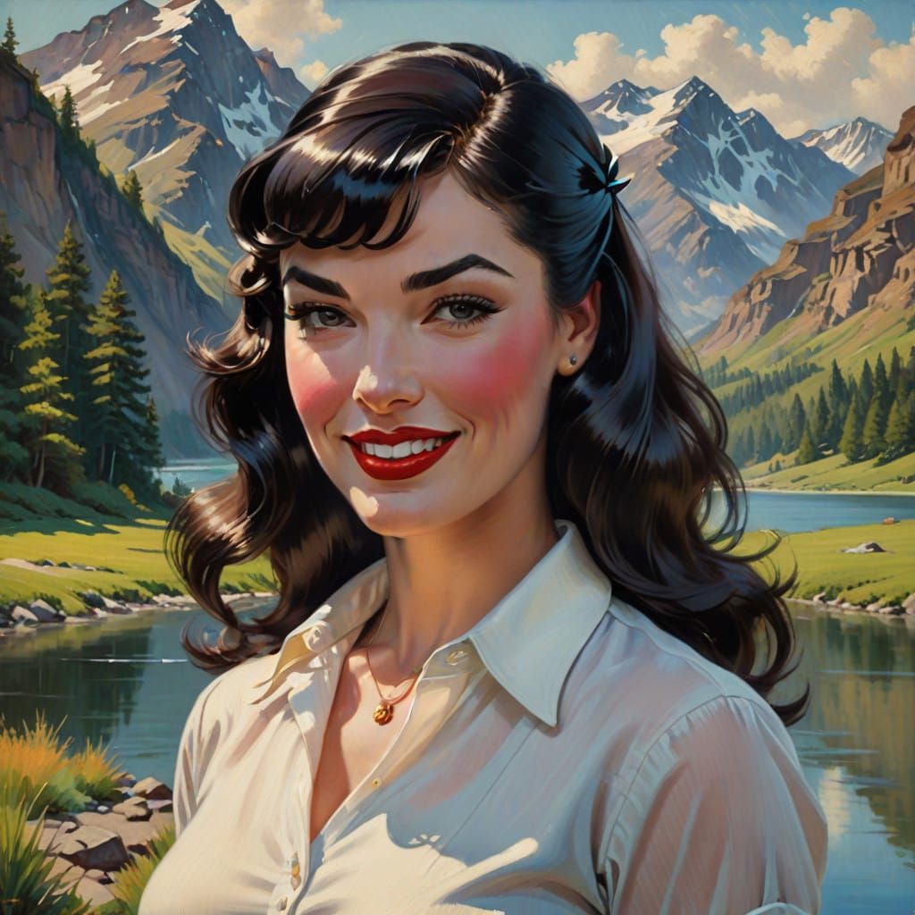 Bettie in Enchanting Mountain Setting