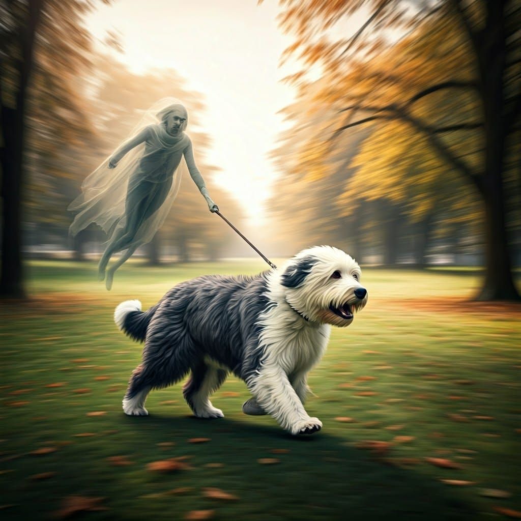 Ghostly Horror Unfolds in a Serene Park