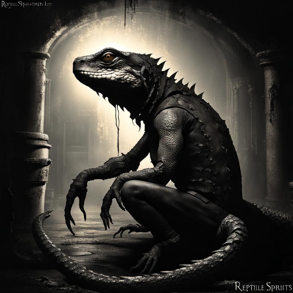 Reptile spirits are decaying
Dim the light, hand me the claw...