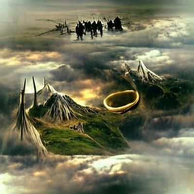 Enchanting Middle-Earth Landscape