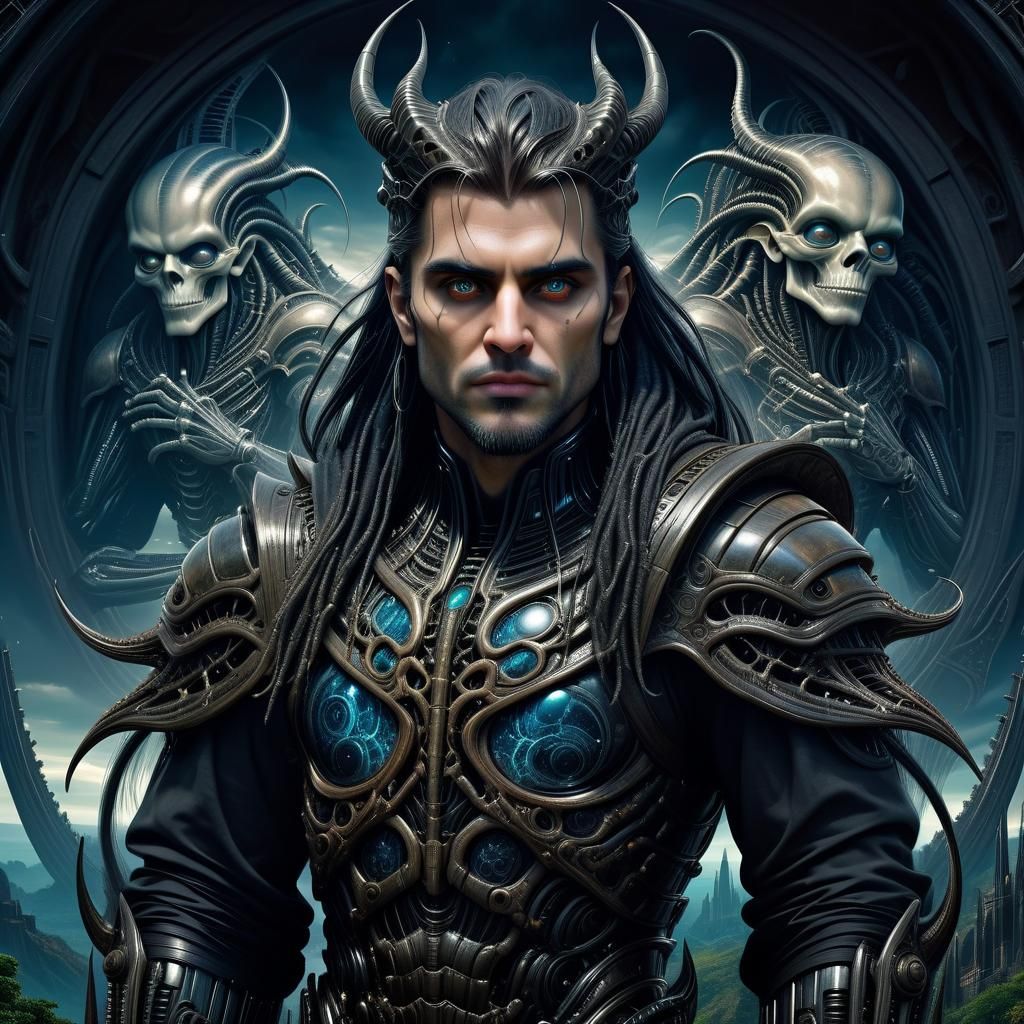 Devilish handsome man in an alien world