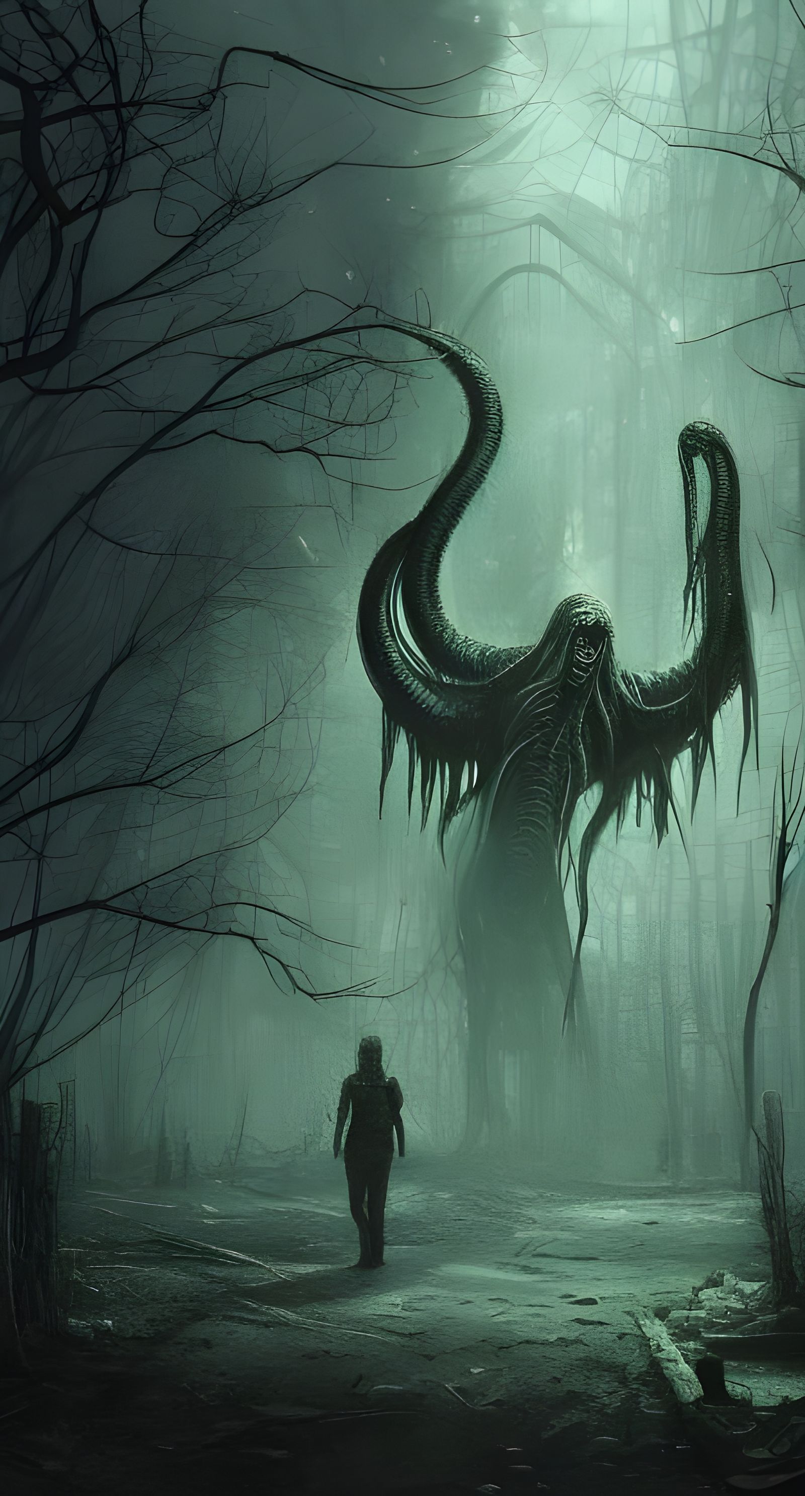 Lovecraftian Elder God Dominates Post-Apocalyptic World