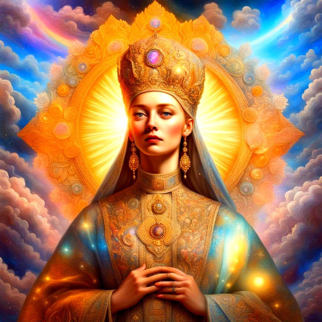 The first Russian Tsarina Anastasia Romanovna