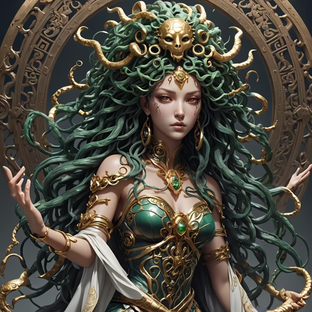 Mystical Goddess Priestesses: 3D Anime Art