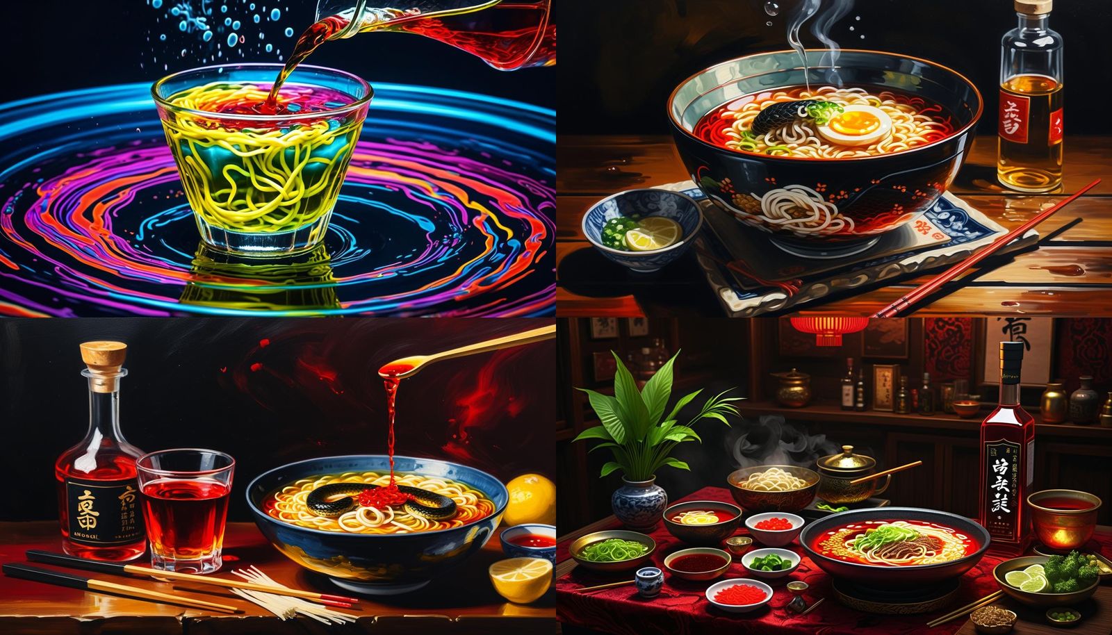 Ethereal Vodka Cocktail with Reptilian Accents