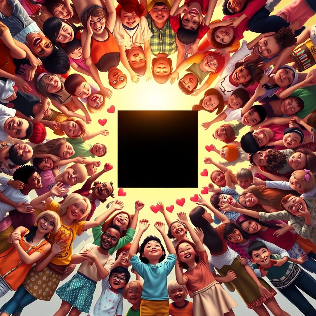 Radiant Spiral of Love and Unity