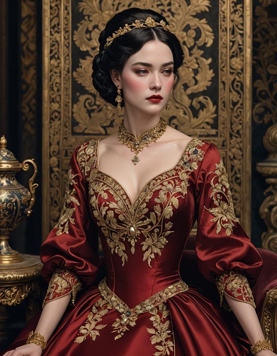 Sensual Elegance in a Bygone Era