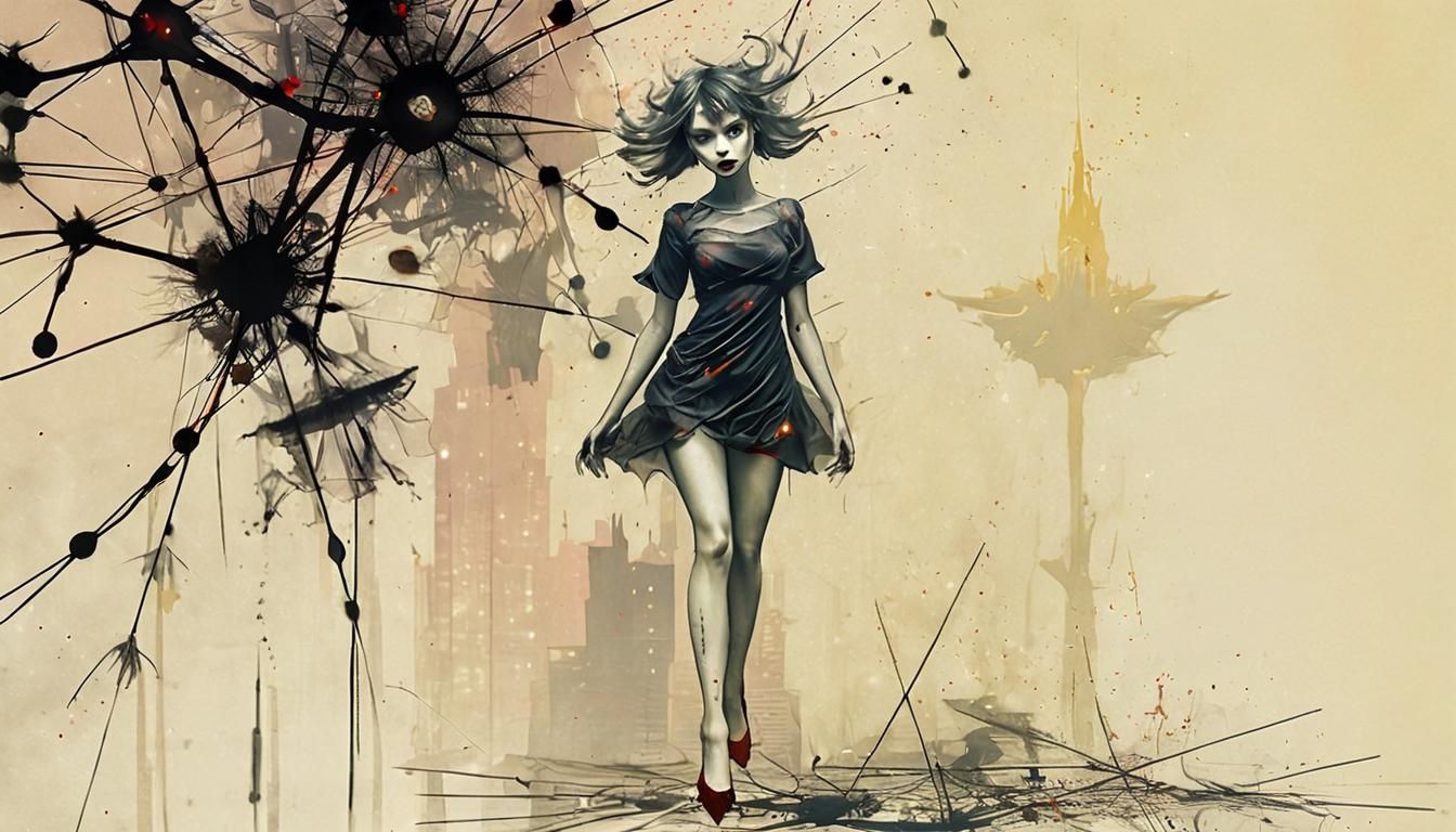 Blood-Toned Dream Creatures of the Night