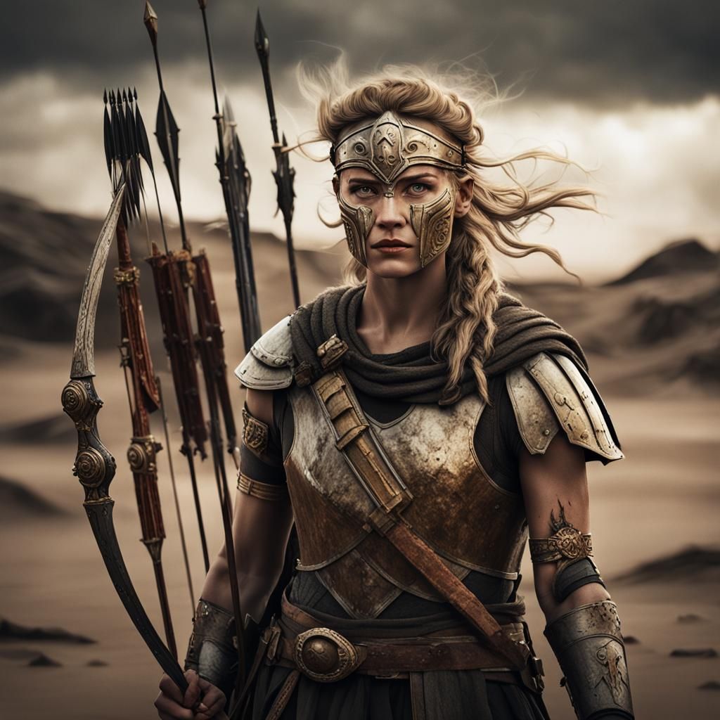 Baltic Athena Warrior Goddess on Epic Quest