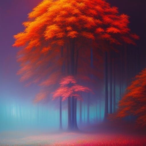 Tree in Glass Globe: Hyperdetailed Concept Art