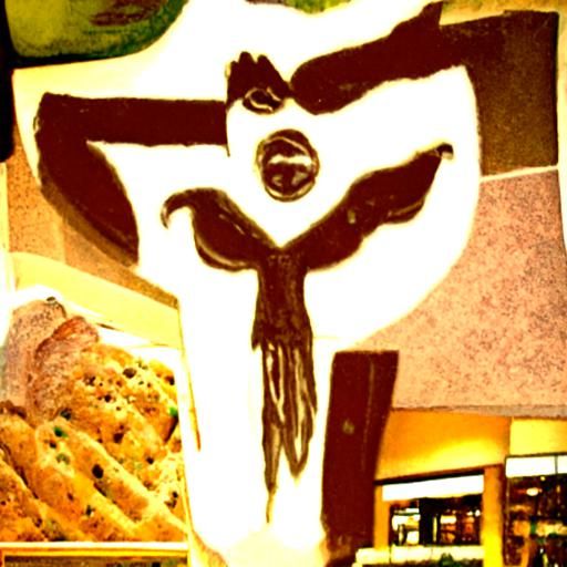 Virgin Sacrifice at Panera Bread in Cubist Style