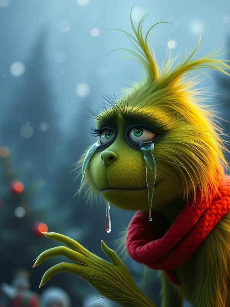 The Grinch Feels Regret for Sad Who Child