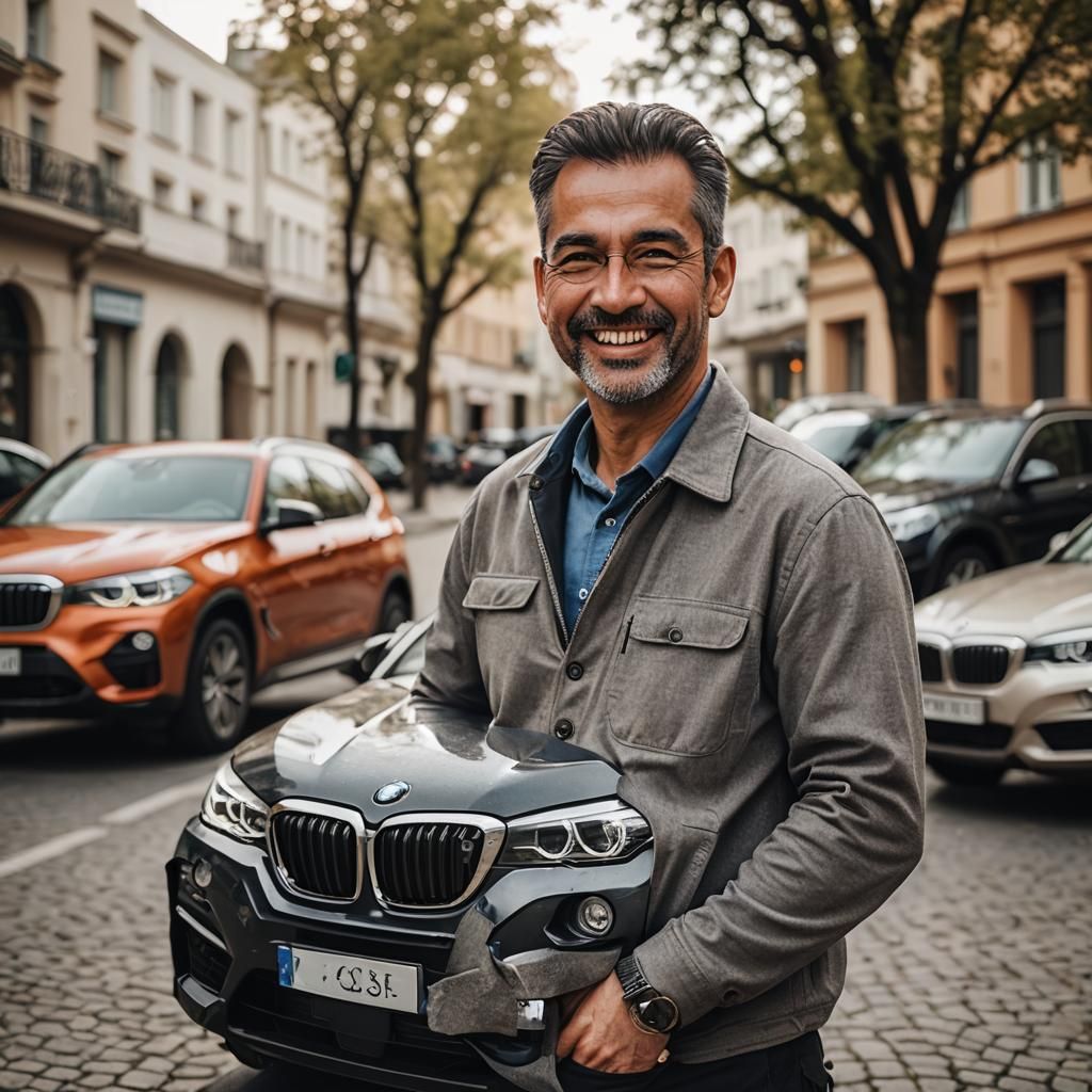 Happy BMW Owner: Professional Automotive Photography