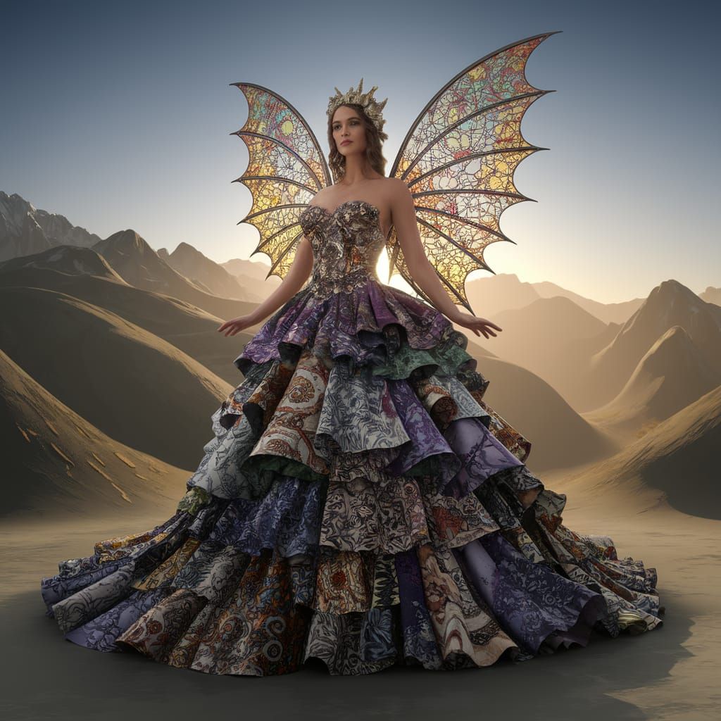 Dragon Goddess Ascends Scottish Highlands