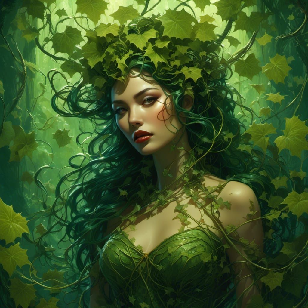 <lora:Poison Ivy Style:1.0>