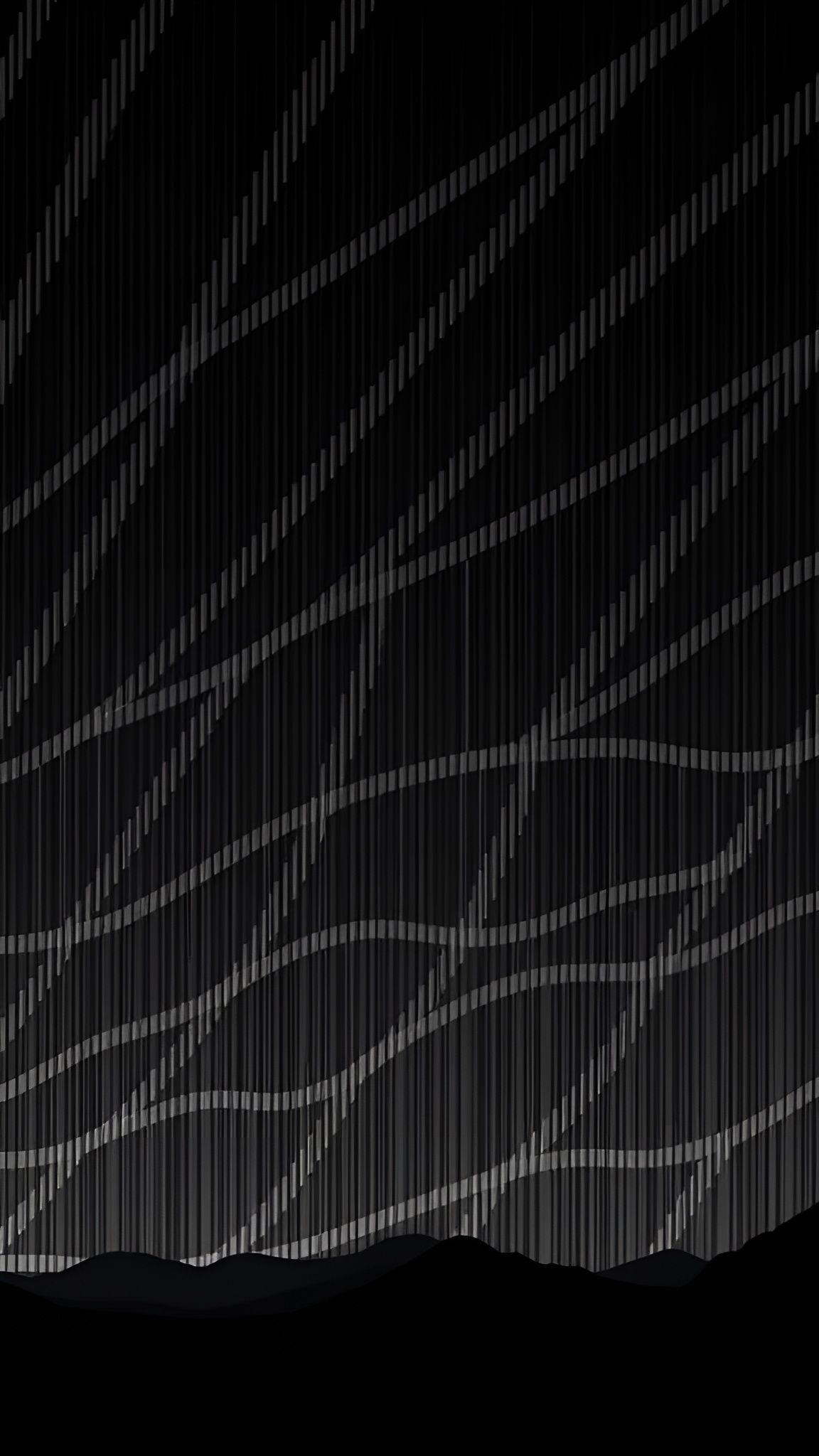 Abstract Indigo Motifs in Generative Art Style