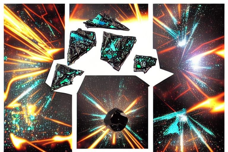 Shattered Nanotech Obsidian Punk Music