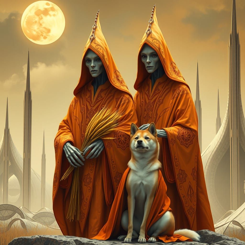 Ethereal Guardians of the Celestial Harvest