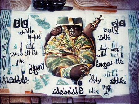 AI Image of Biggie Smalls