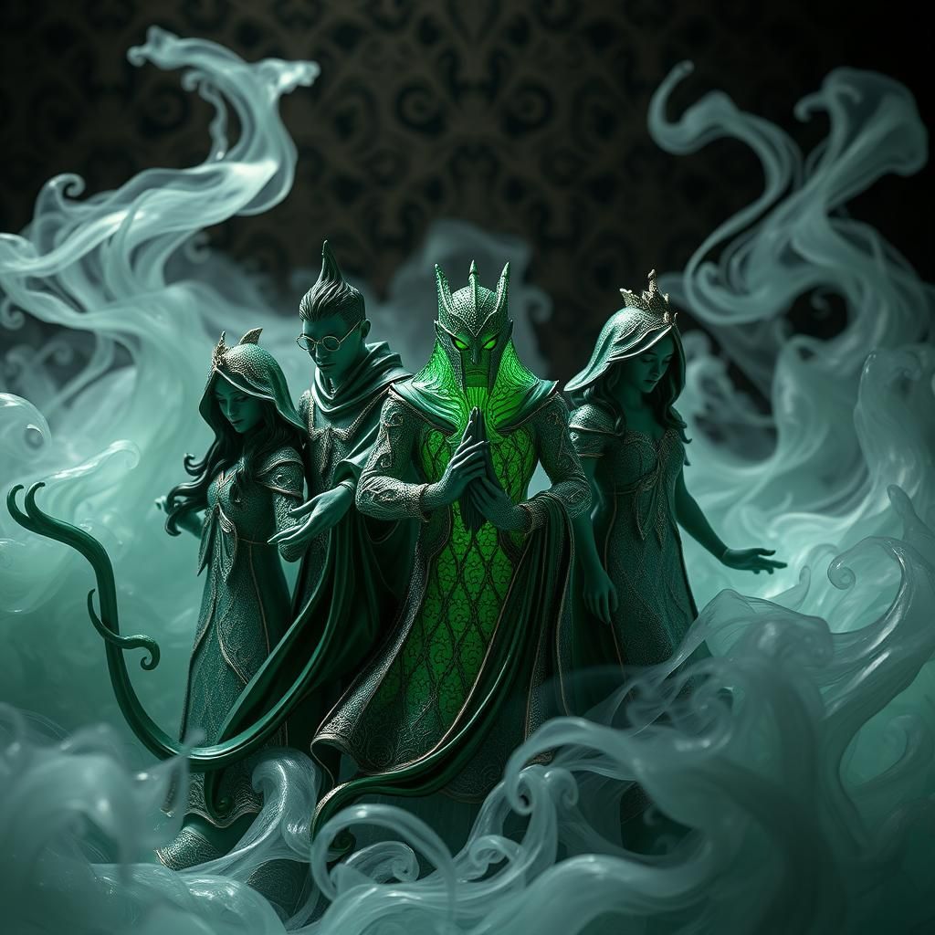 fantasy enameled glass