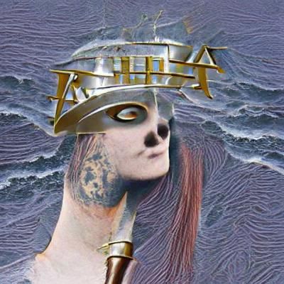 Stylized Digital Painting of Athena