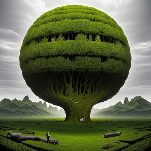 Fantastic Surrealism Masterpiece with Dreamlike Magic