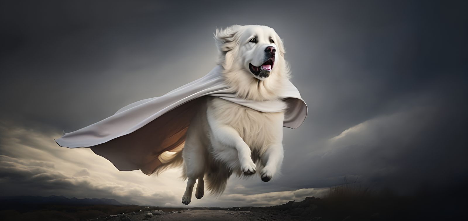Super Dog - A MidJourney Creation