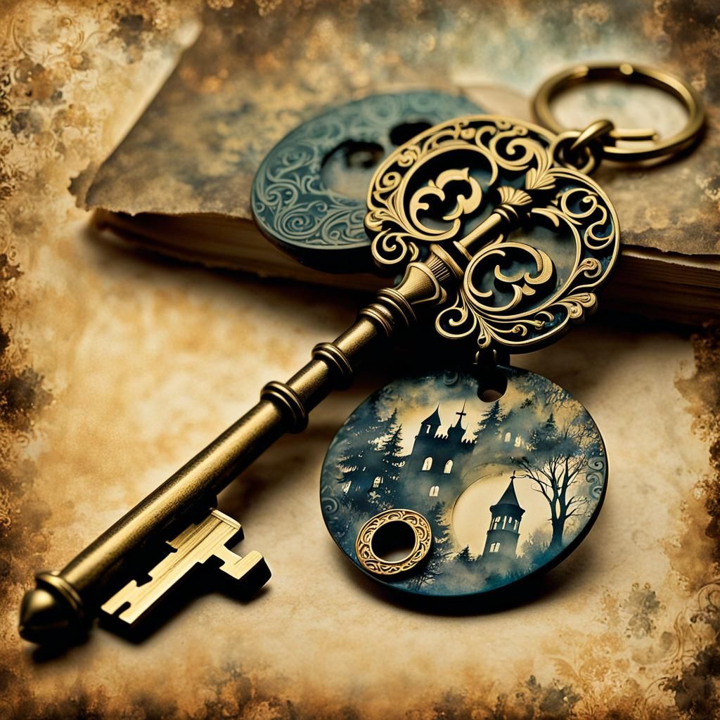 Ethereal Keys to a Forest Castle