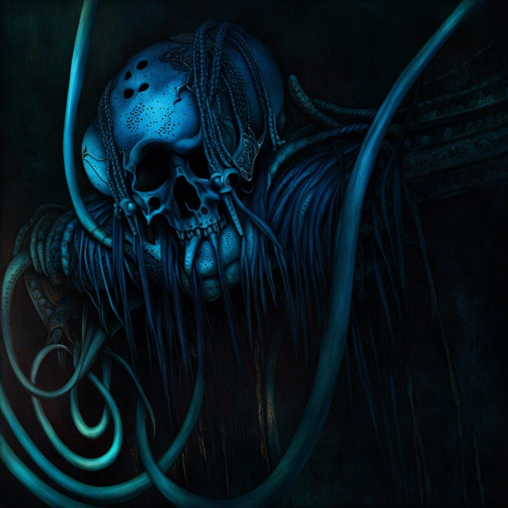 Body Horror Surgery: Cerulean Grimdark Decadence