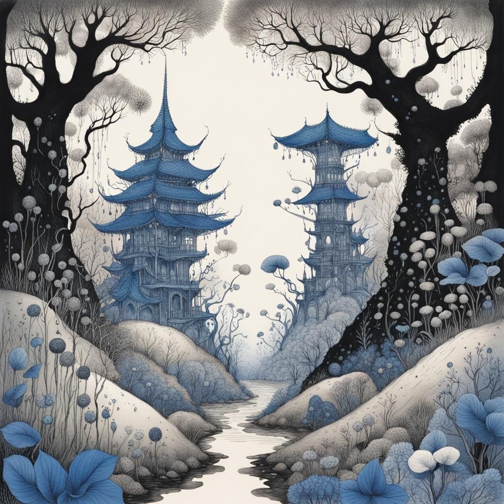 Botanical Art Brut Illustrations of a Magical World