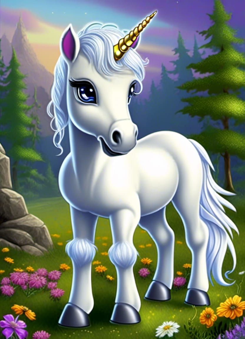 Unicorn Foal