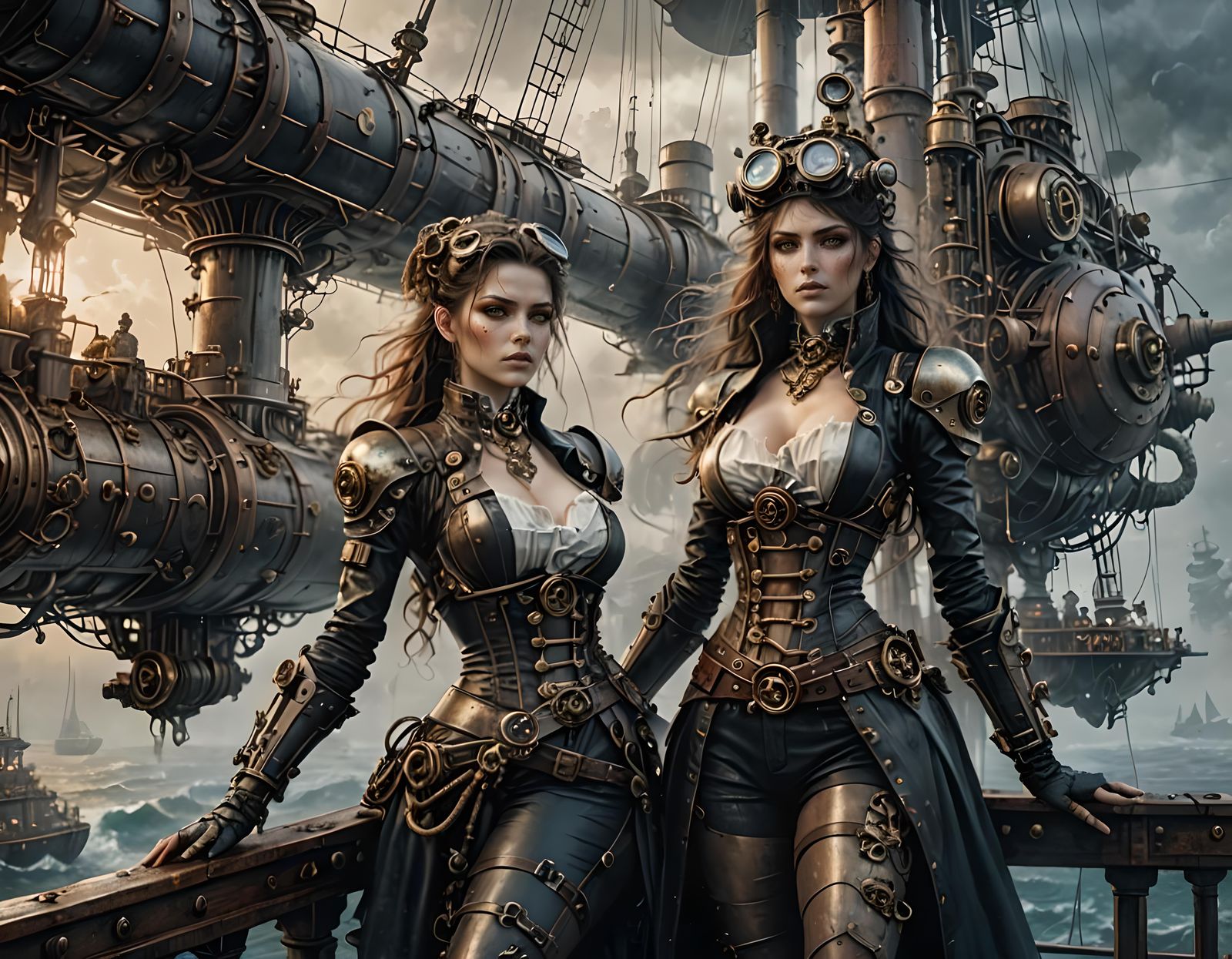 Steampunk Ladies