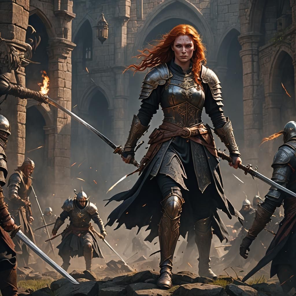 Dark Agnes: 16th Century Warrior Battles Demon