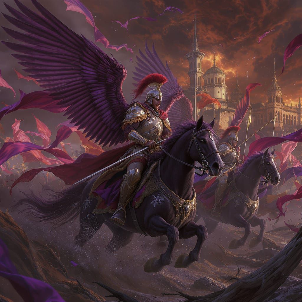 Winged Hussars Liberate Vienna: Dark Fantasy Masterpiece