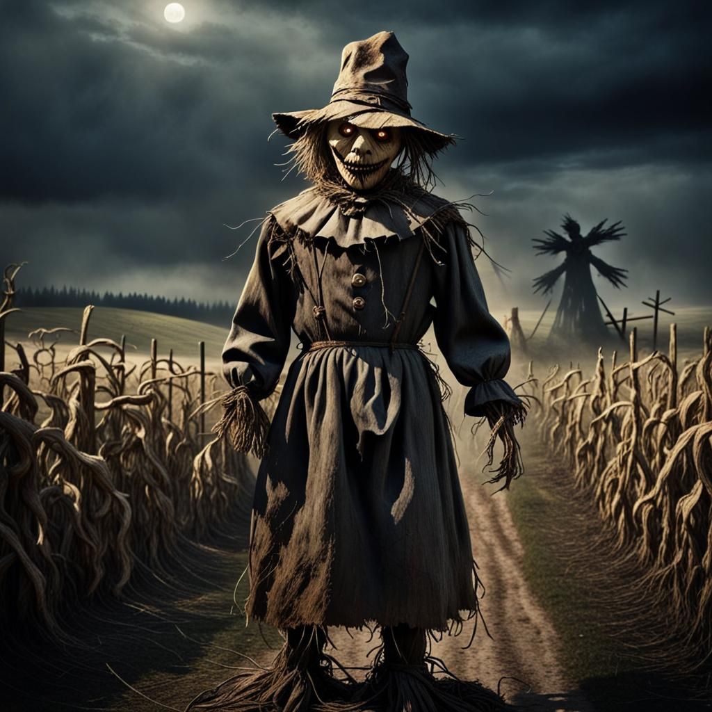 Terrifying Czech Bubak Scarecrow in Lockwood Style