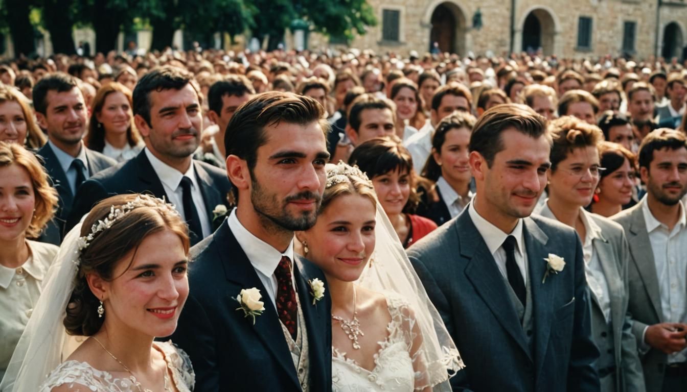 Balkan Wedding in 1999: Professional Photography