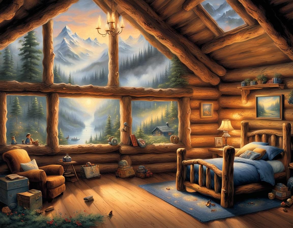 Alaskan Wilderness Boys' Bedroom