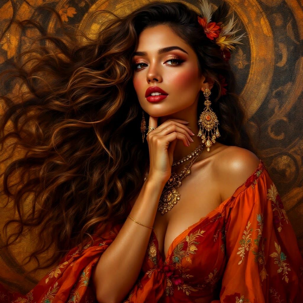 In an elegant fashion