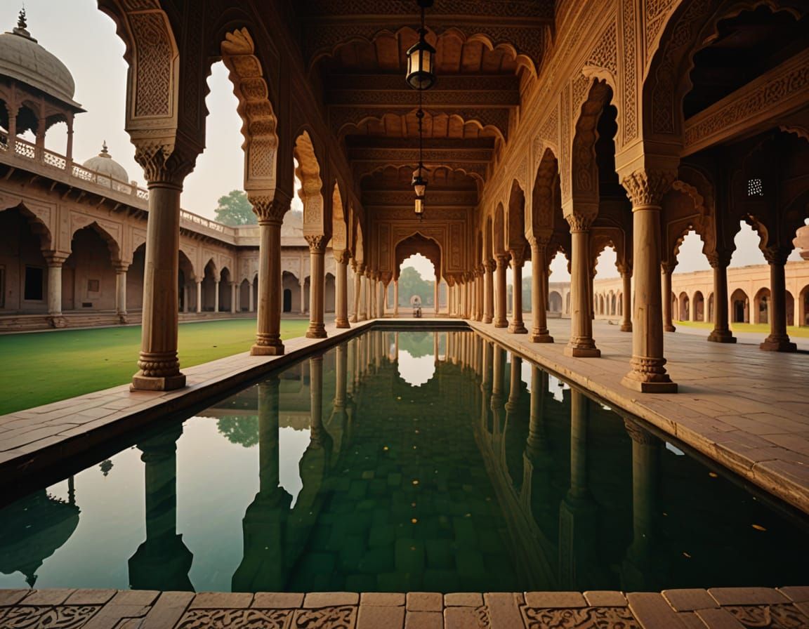 Lahore Fort and Gardens in Mughal Splendor
