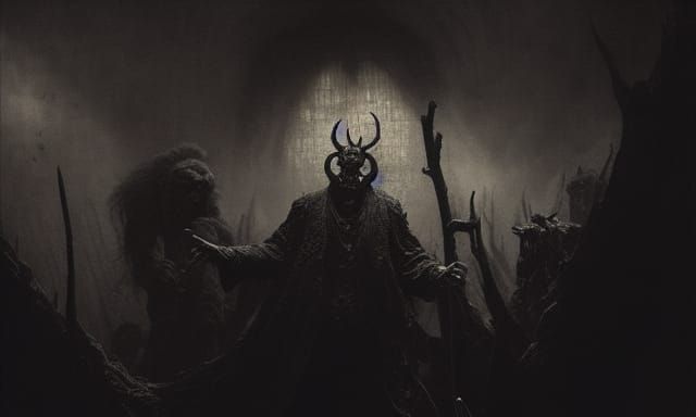 Surreal Beasts from Hell Terrorize in Sinister Dark Fantasy