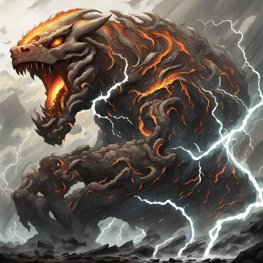 Ominous Ivory, Lava, and Lightning Tickles