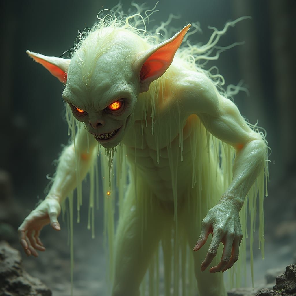 Ethereal Goblin Reaches for the Soul