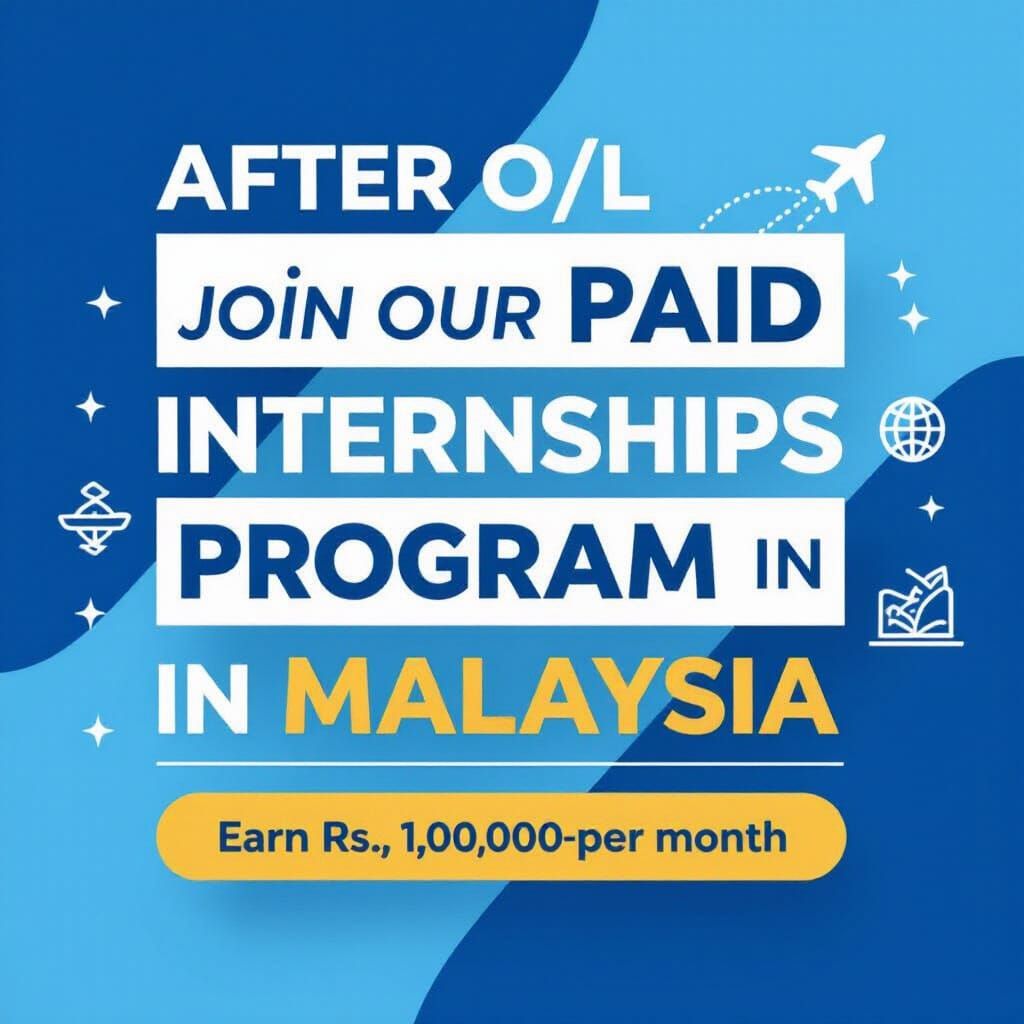 Paid Internships in Malaysia: Earn Rs. 1 Lakh Monthly