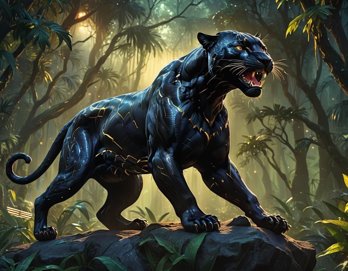 Magical Black Panther