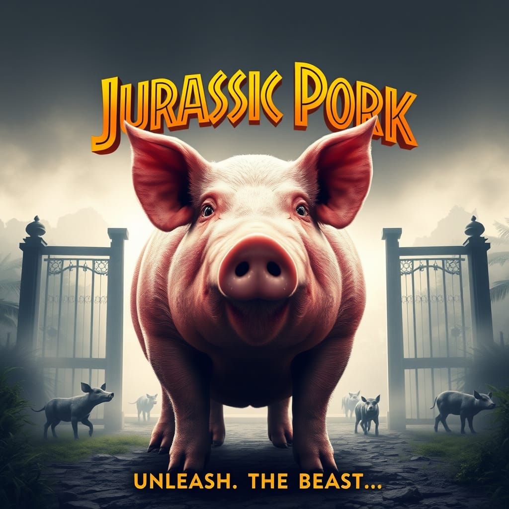 Majestic Prehistoric Pork Hero Unleashed